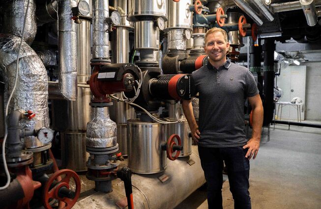 Wärmepumpe in der Heiltherme Bad Waltersdorf